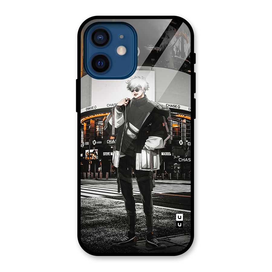 Gojo Shopping Glass Back Case for iPhone 12 Mini