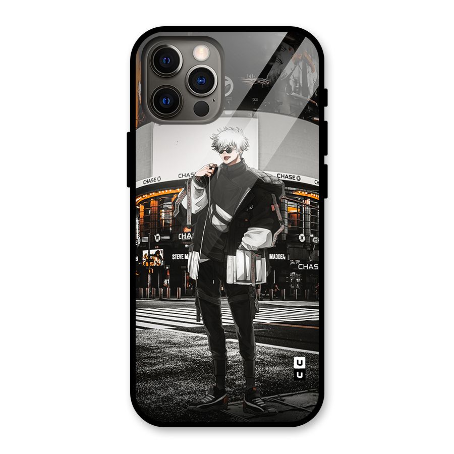 Gojo Shopping Glass Back Case for iPhone 12 Pro