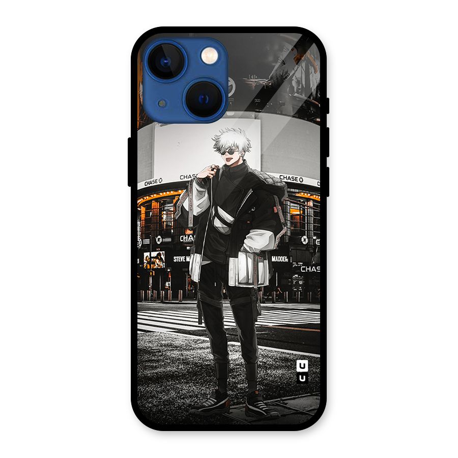 Gojo Shopping Glass Back Case for iPhone 13 Mini