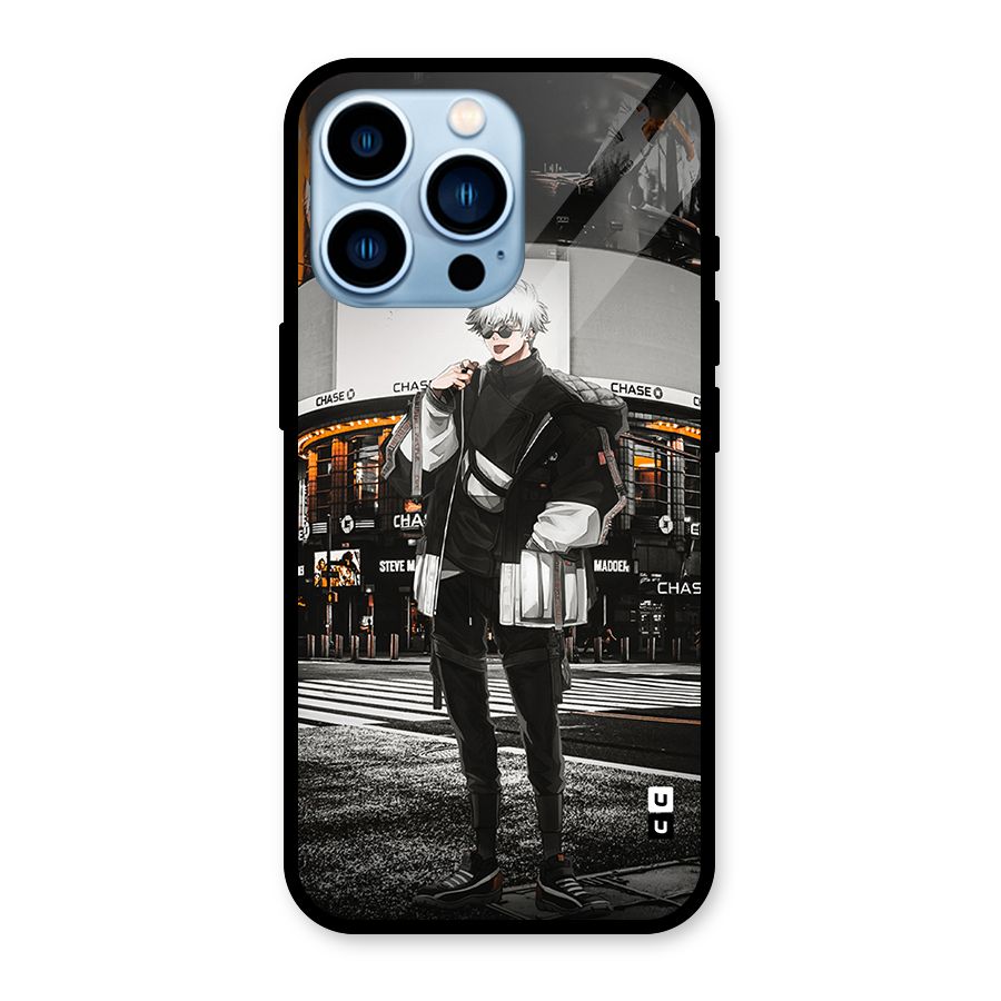 Gojo Shopping Glass Back Case for iPhone 13 Pro