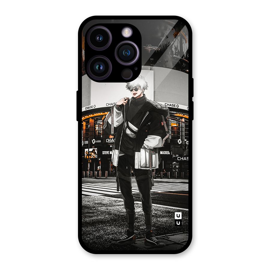 Gojo Shopping Glass Back Case for iPhone 14 Pro Max