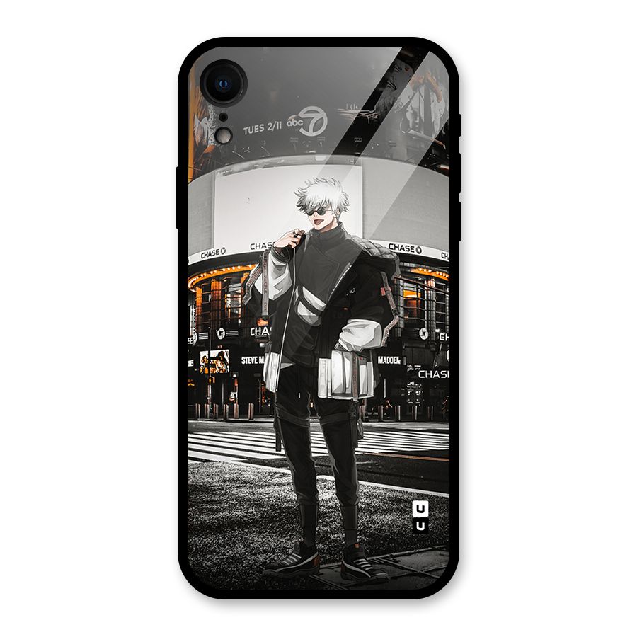 Gojo Shopping Glass Back Case for iPhone XR