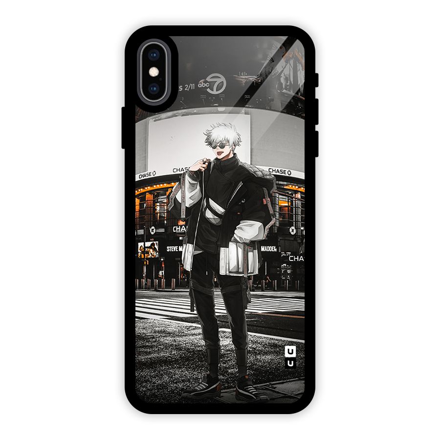 Gojo Shopping Glass Back Case for iPhone XS Max