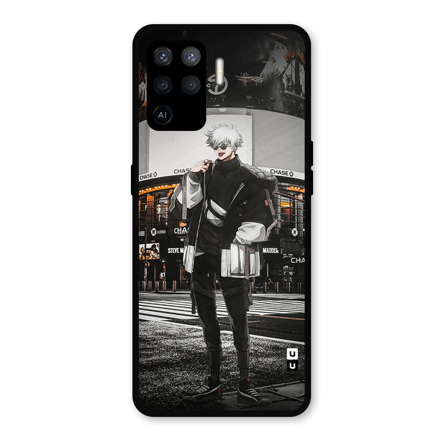 Gojo Shopping Metal Back Case for Oppo F19 Pro