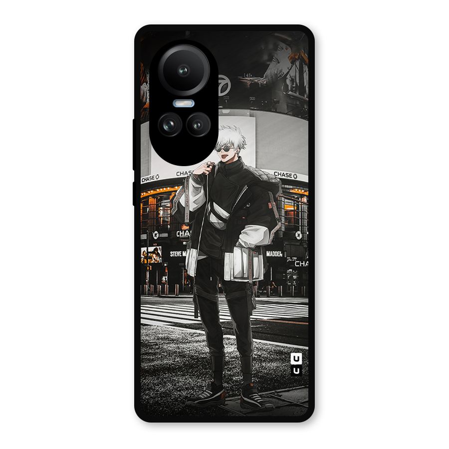 Gojo Shopping Metal Back Case for Oppo Reno10 Pro