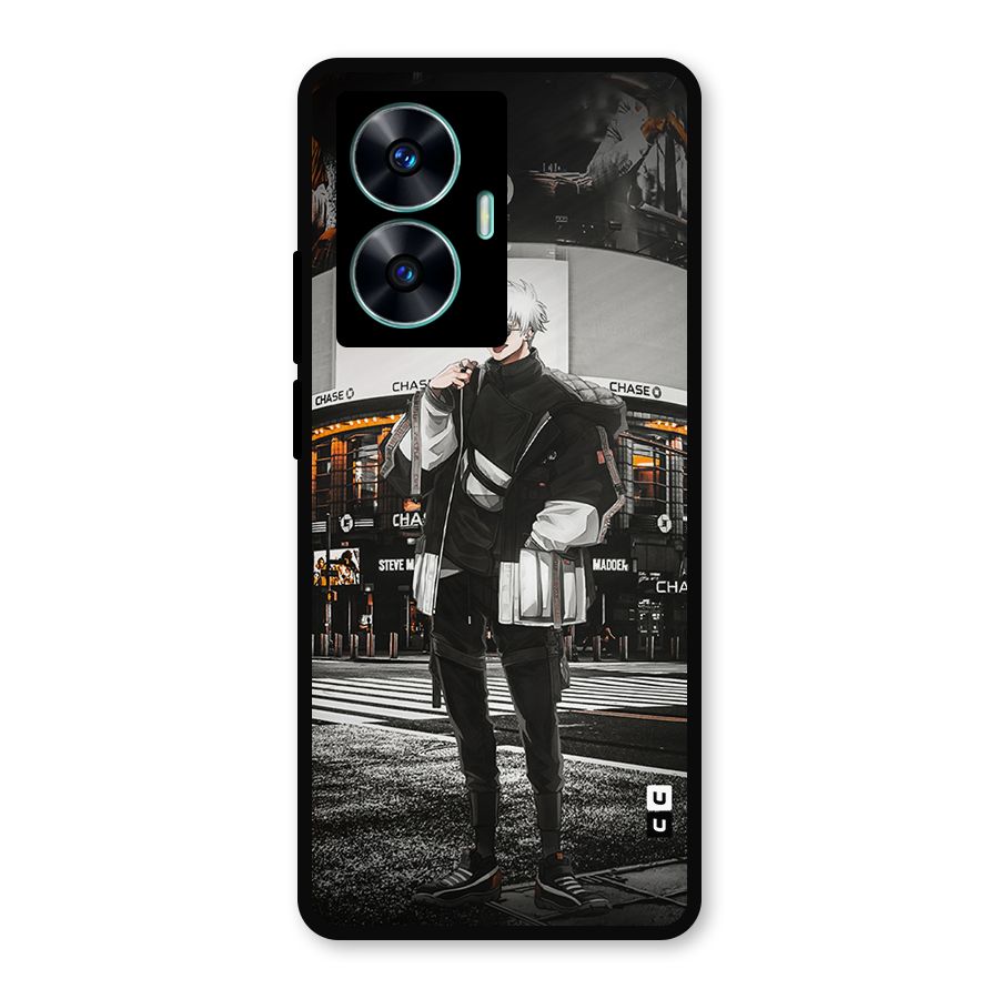 Gojo Shopping Metal Back Case for Realme Narzo N55