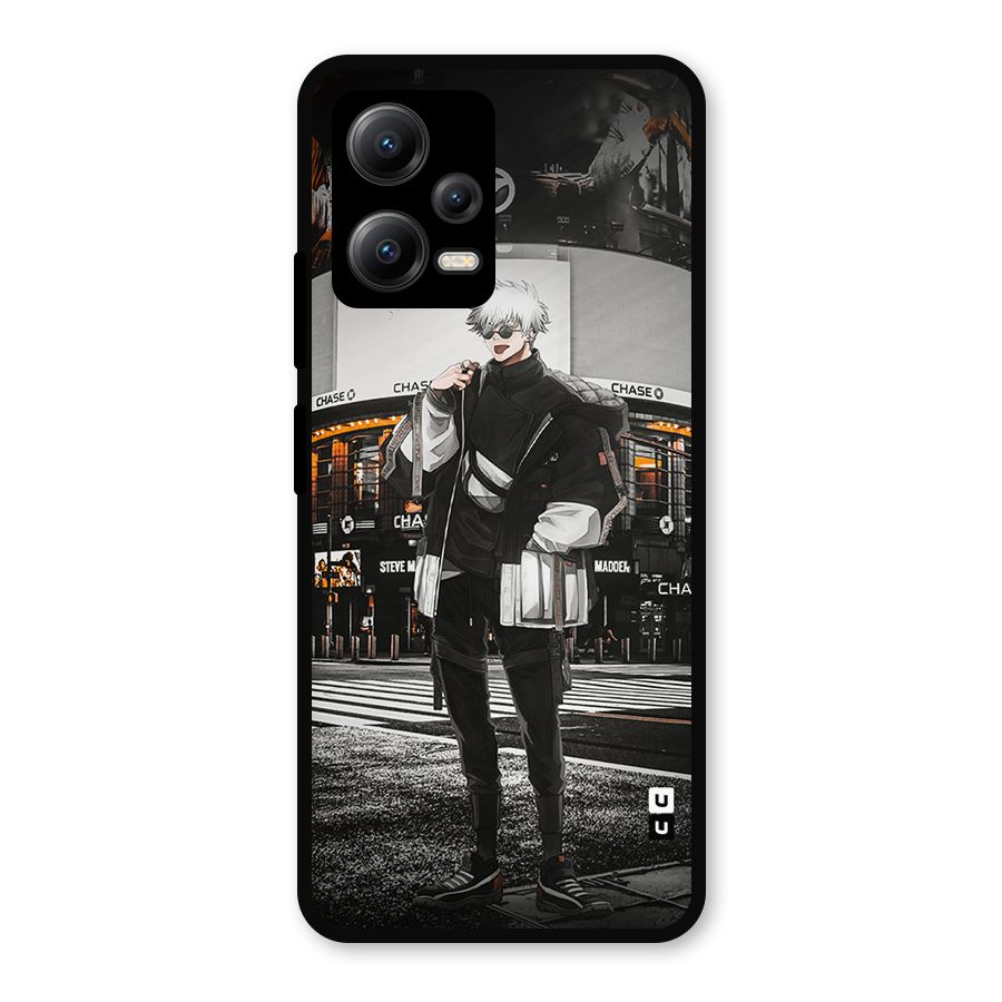 Gojo Shopping Metal Back Case for Redmi Note 12 5G