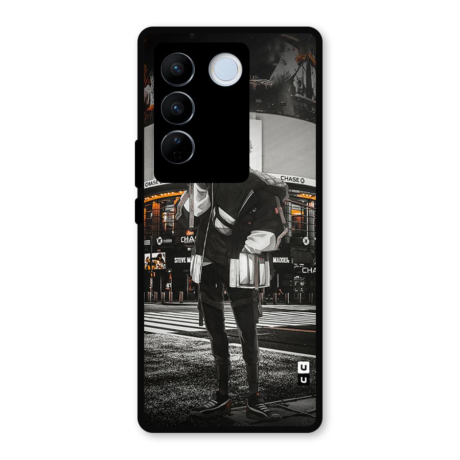 Gojo Shopping Metal Back Case for Vivo V27