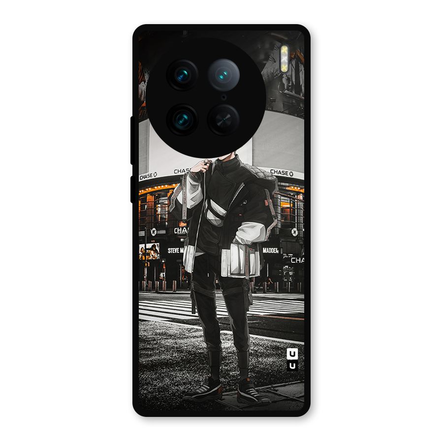 Gojo Shopping Metal Back Case for Vivo X90 Pro
