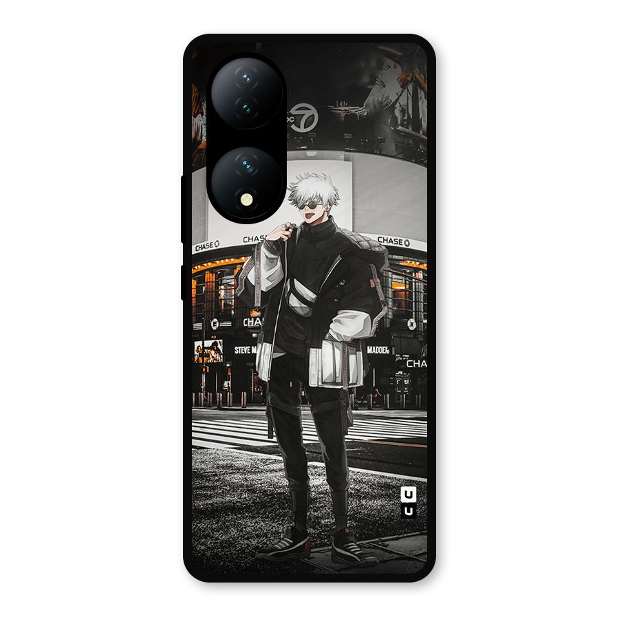 Gojo Shopping Metal Back Case for Vivo Y100a