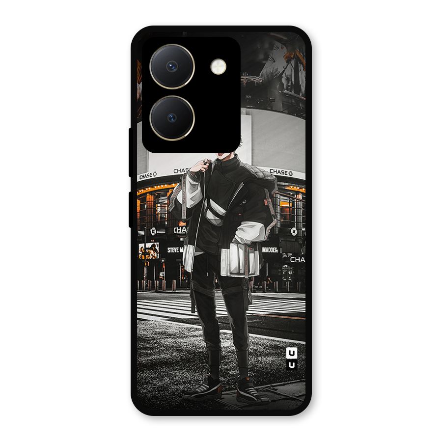 Gojo Shopping Metal Back Case for Vivo Y36