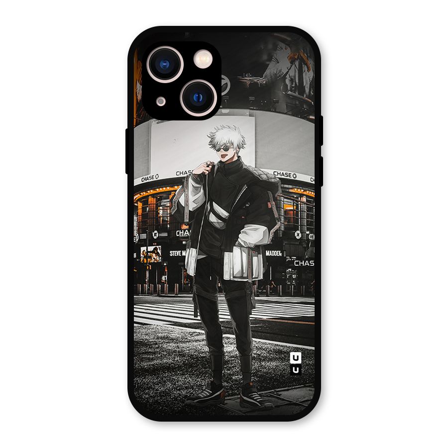 Gojo Shopping Metal Back Case for iPhone 13
