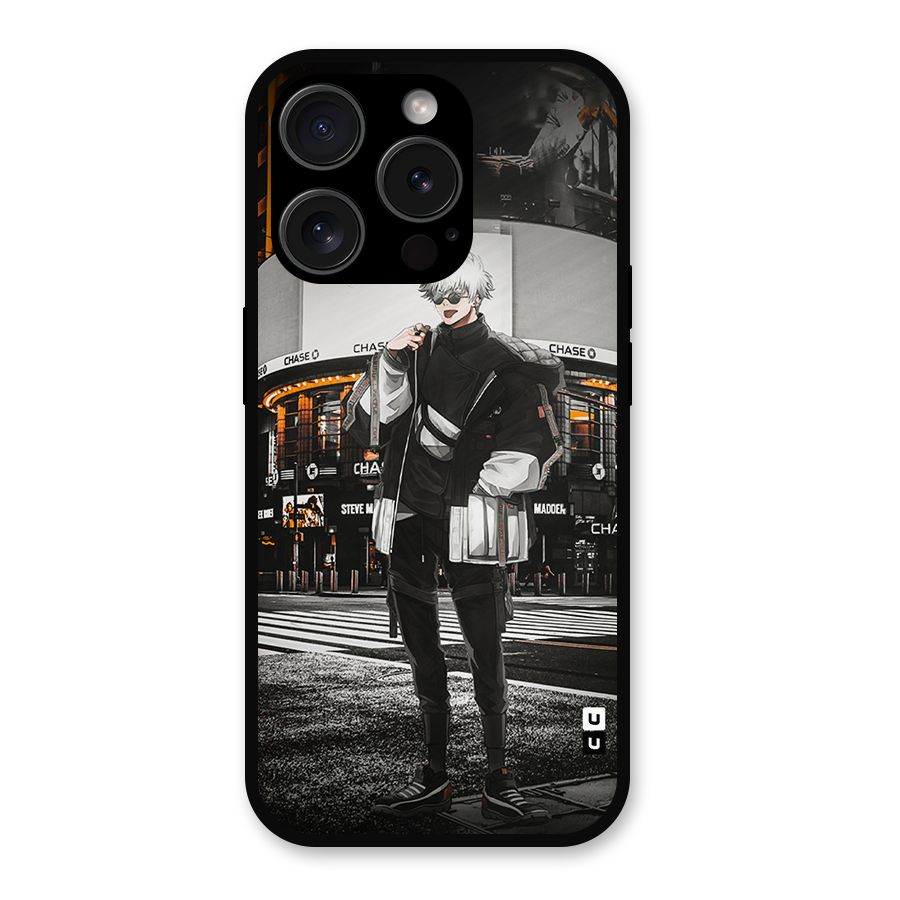 Gojo Shopping Metal Back Case for iPhone 15 Pro