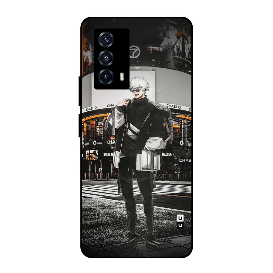 Gojo Shopping Metal Back Case for iQOO Z5
