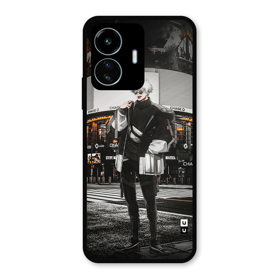 Gojo Shopping Metal Back Case for vivo iQOO Z6 Lite 5G