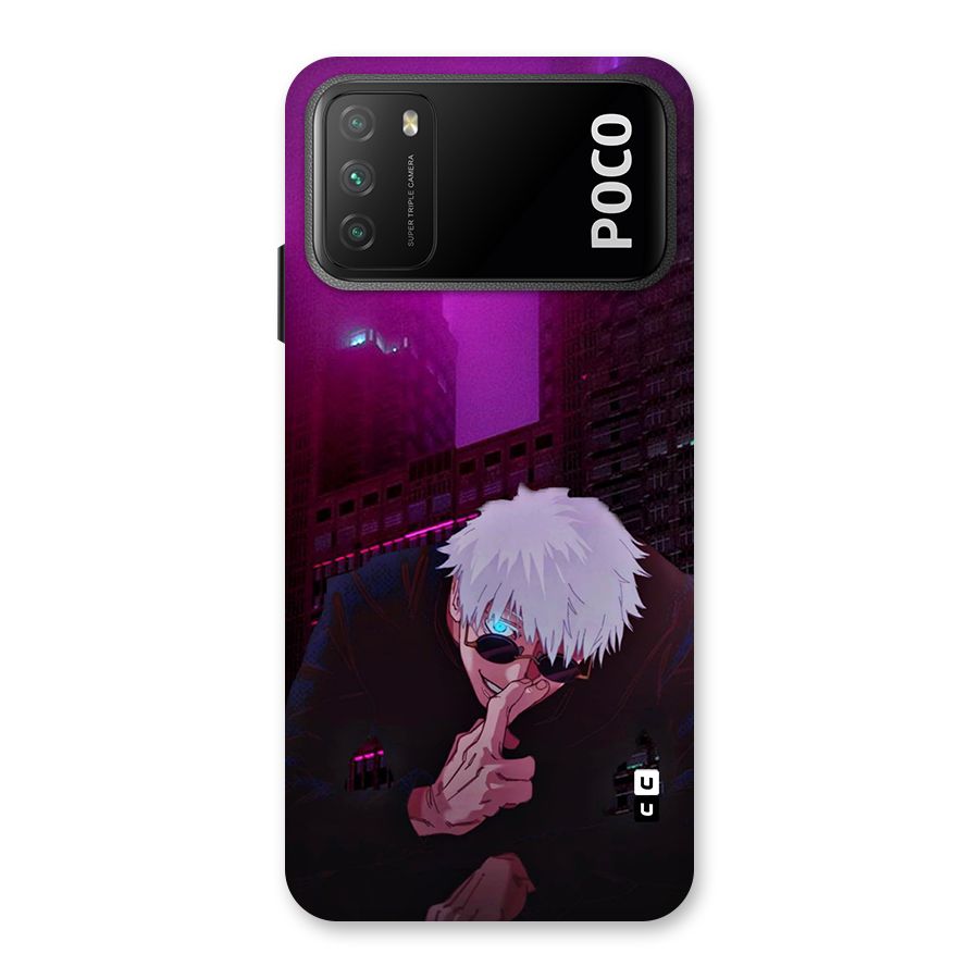 Gojo Sits Back Case for Poco M3
