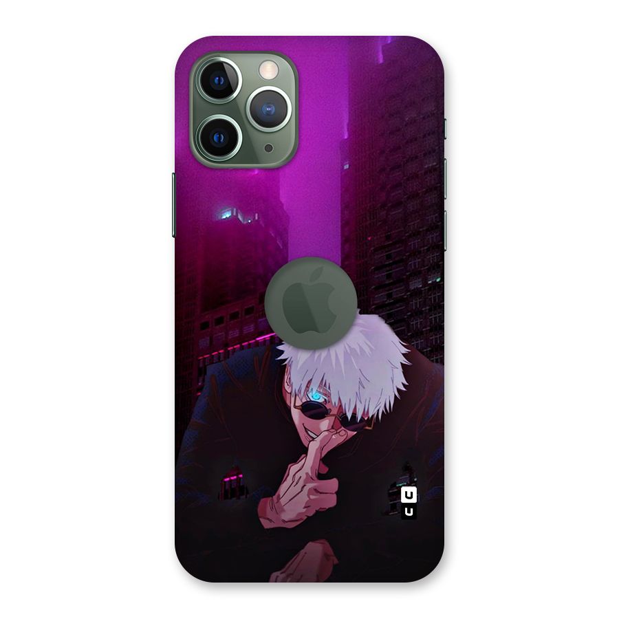 Gojo Sits Back Case for iPhone 11 Pro Logo Cut