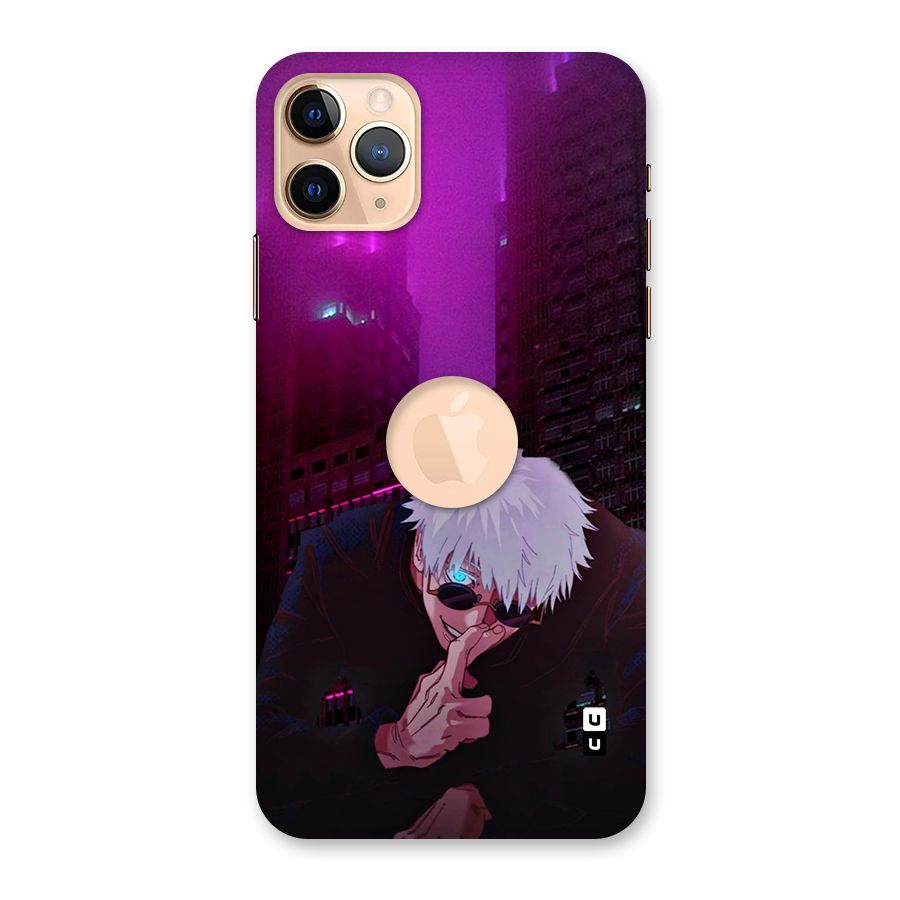Gojo Sits Back Case for iPhone 11 Pro Max Logo Cut