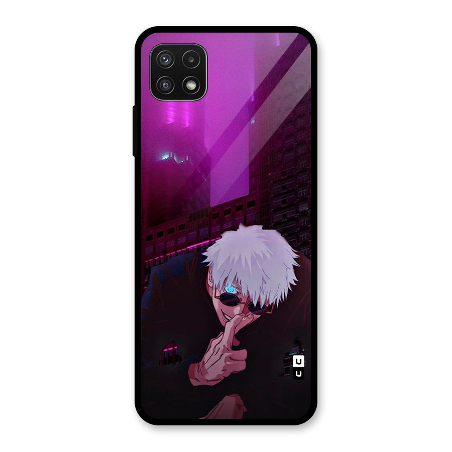 Gojo Sits Glass Back Case for Galaxy A22 5G