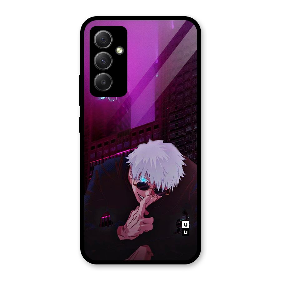 Gojo Sits Glass Back Case for Galaxy A34