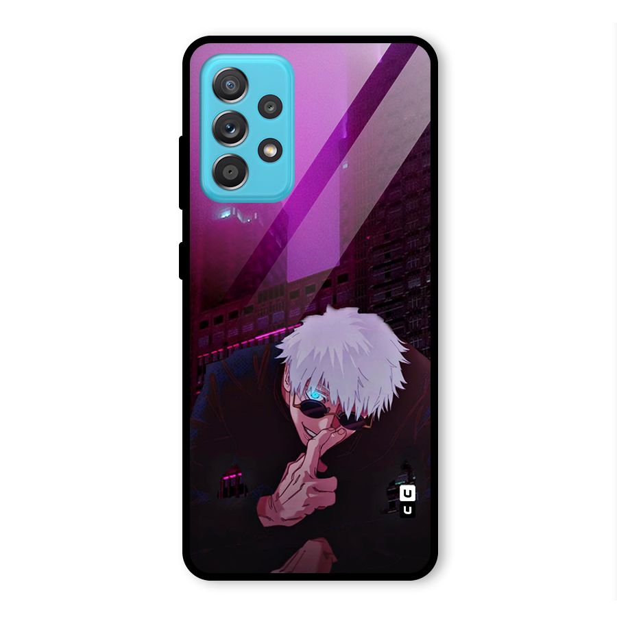 Gojo Sits Glass Back Case for Galaxy A52