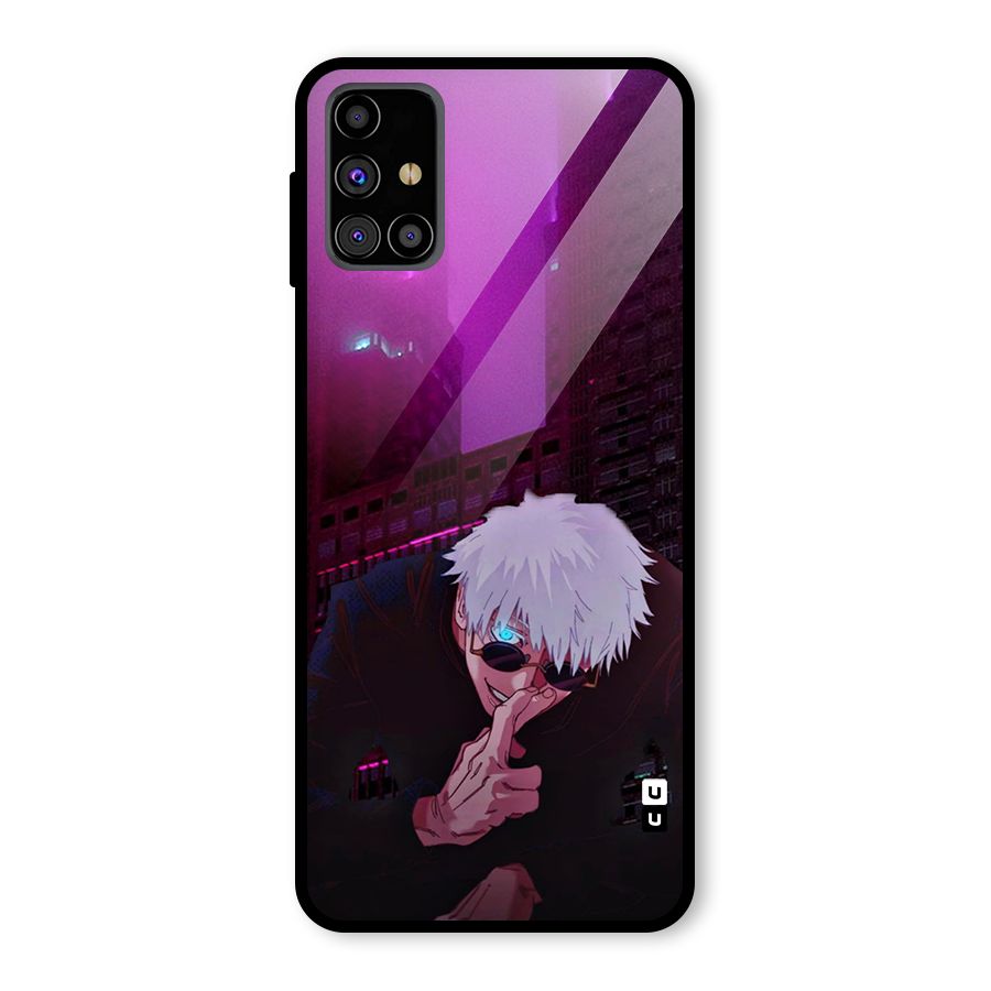 Gojo Sits Glass Back Case for Galaxy M31s