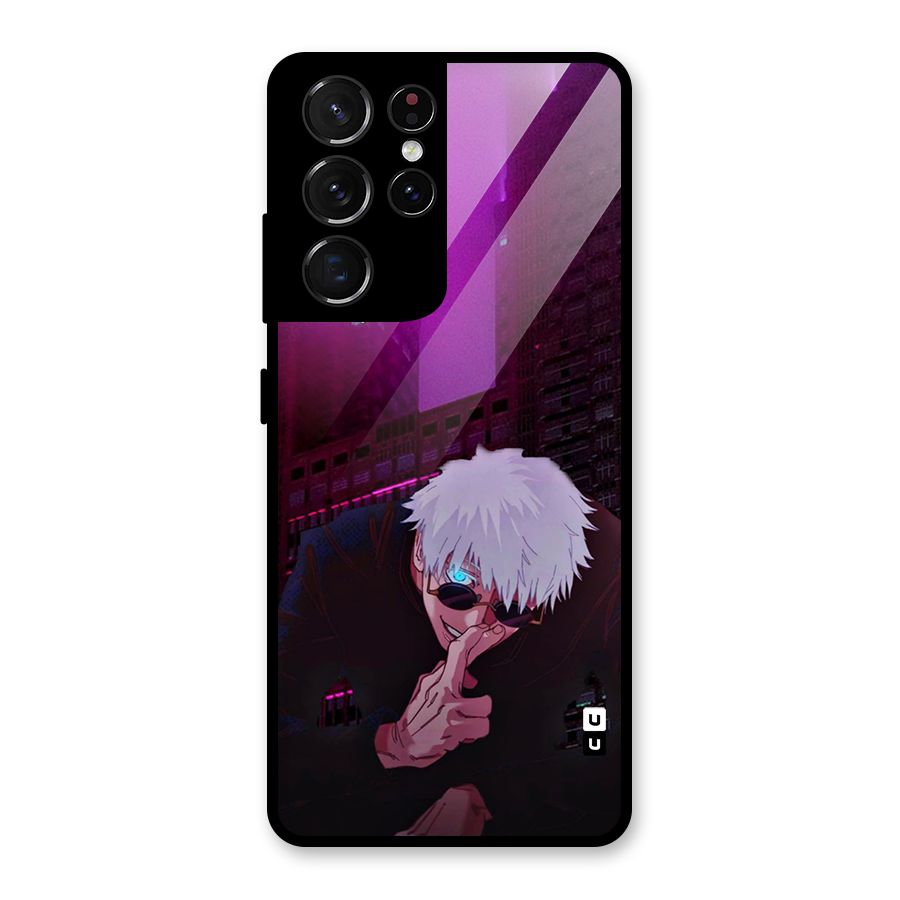 Gojo Sits Glass Back Case for Galaxy S21 Ultra 5G