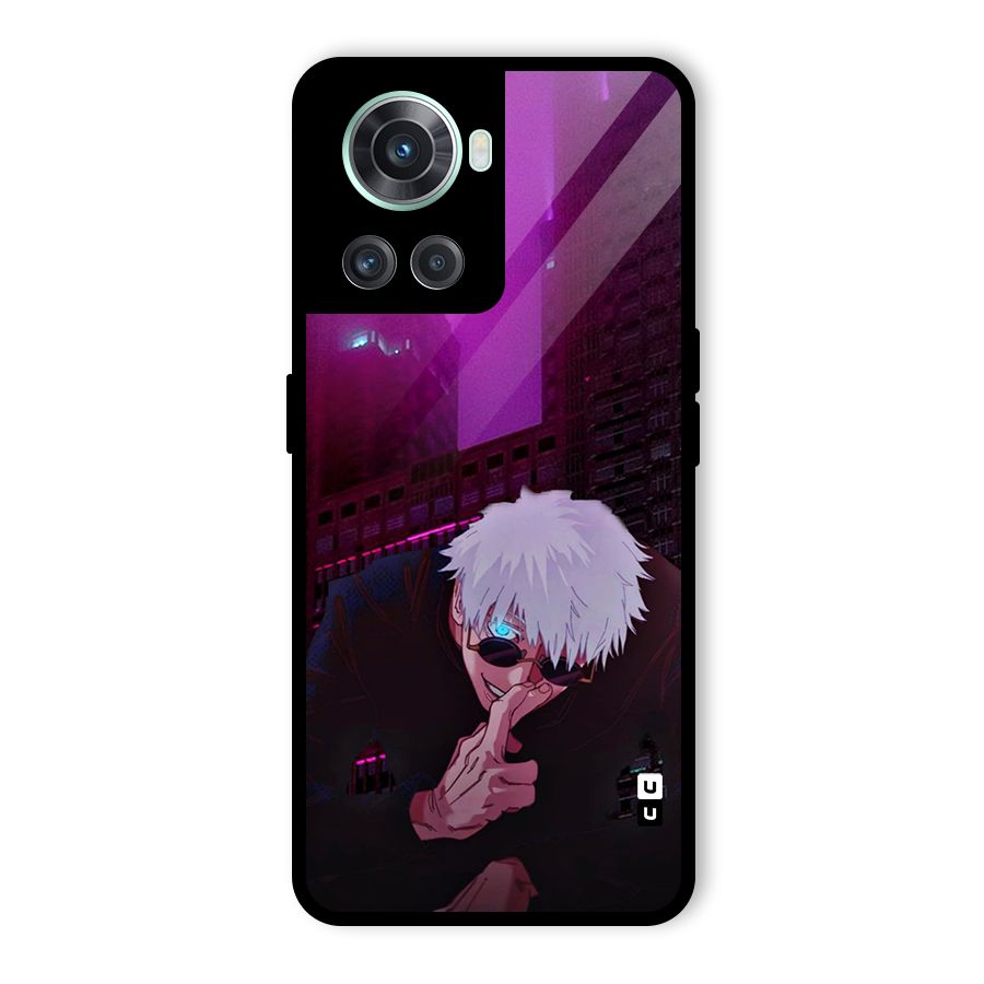 Gojo Sits Glass Back Case for OnePlus 10R