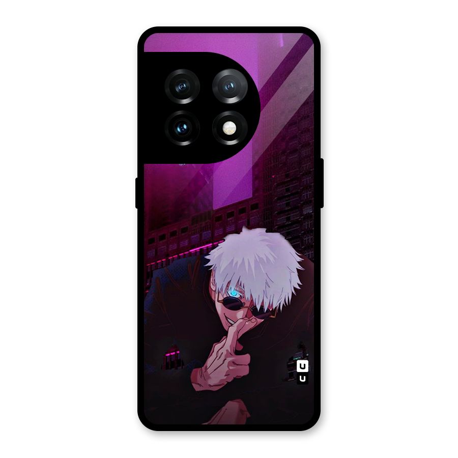 Gojo Sits Glass Back Case for OnePlus 11
