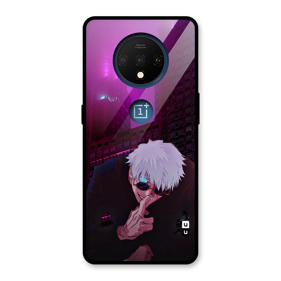 Gojo Sits Glass Back Case for OnePlus 7T