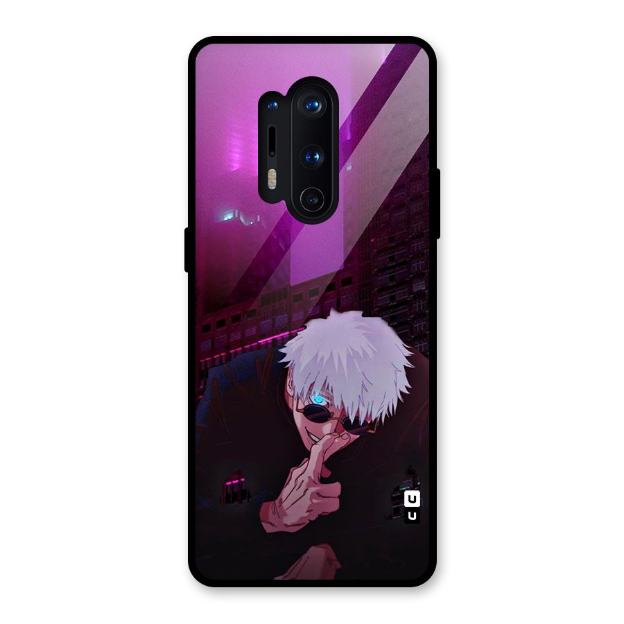 Gojo Sits Glass Back Case for OnePlus 8 Pro