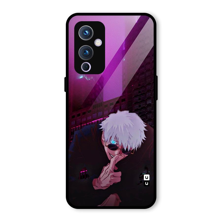 Gojo Sits Glass Back Case for OnePlus 9
