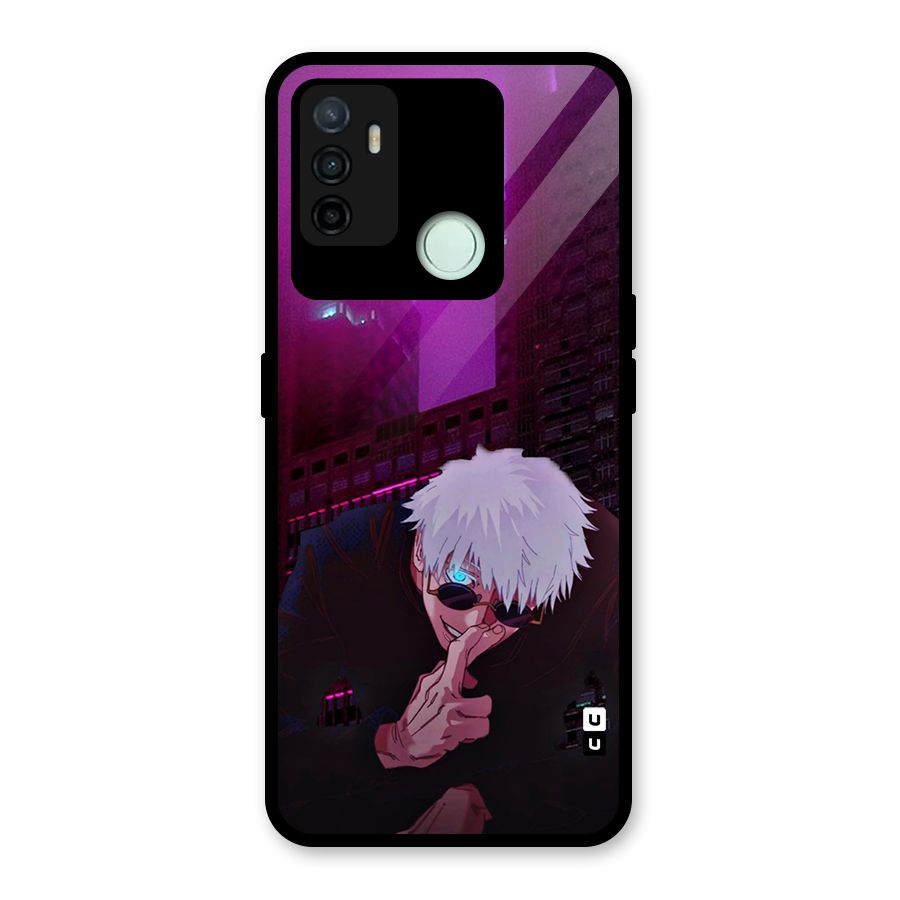 Gojo Sits Glass Back Case for Oppo A53
