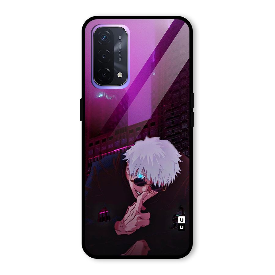 Gojo Sits Glass Back Case for Oppo A74 5G