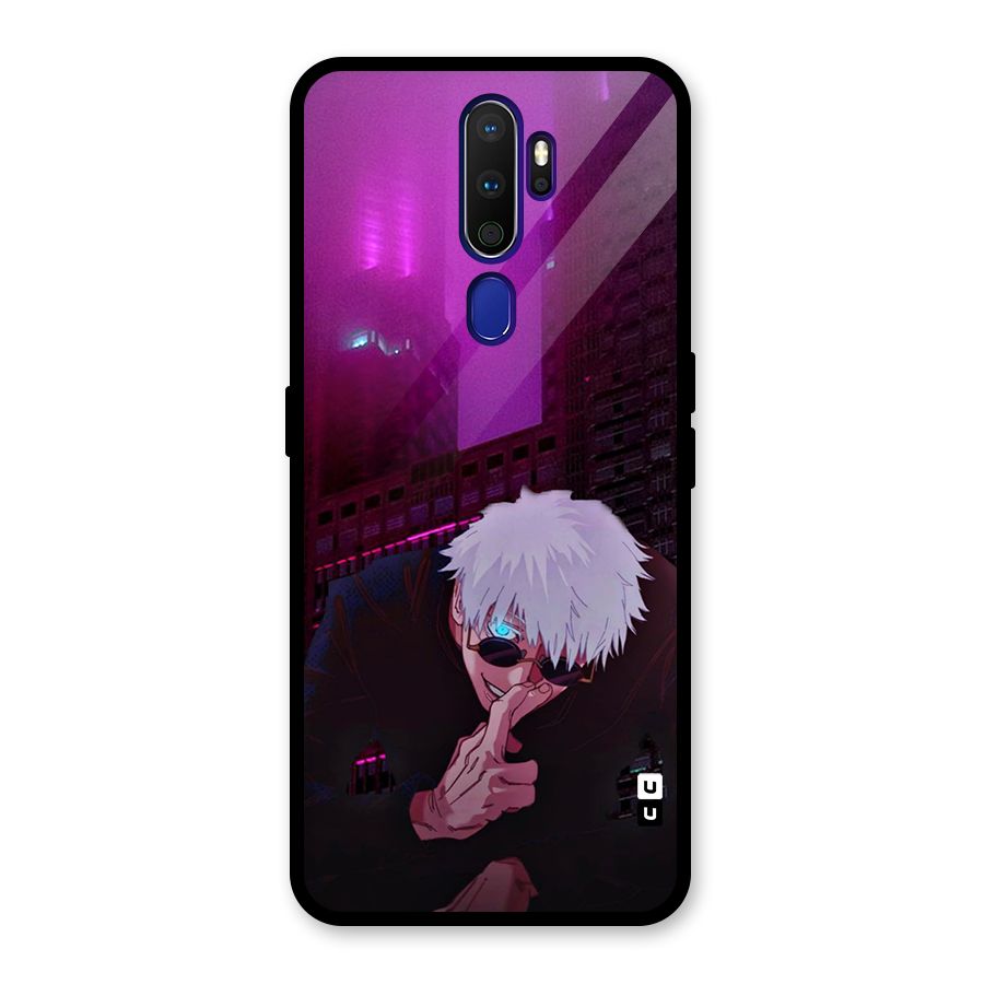 Gojo Sits Glass Back Case for Oppo A9 (2020)