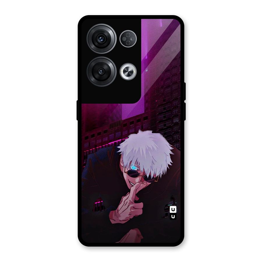 Gojo Sits Glass Back Case for Oppo Reno8 Pro 5G