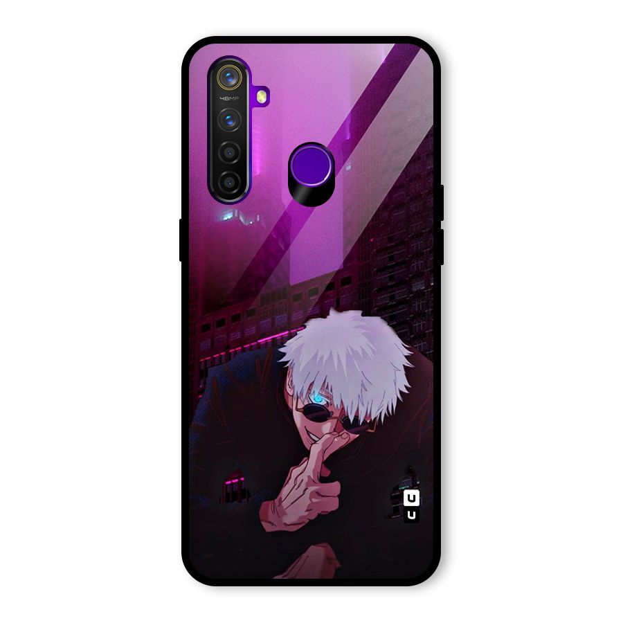 Gojo Sits Glass Back Case for Realme 5 Pro