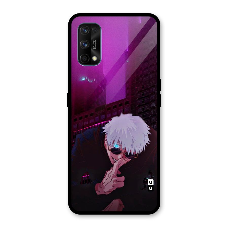 Gojo Sits Glass Back Case for Realme 7 Pro