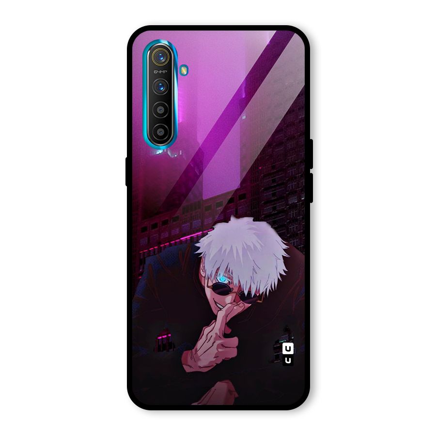 Gojo Sits Glass Back Case for Realme X2