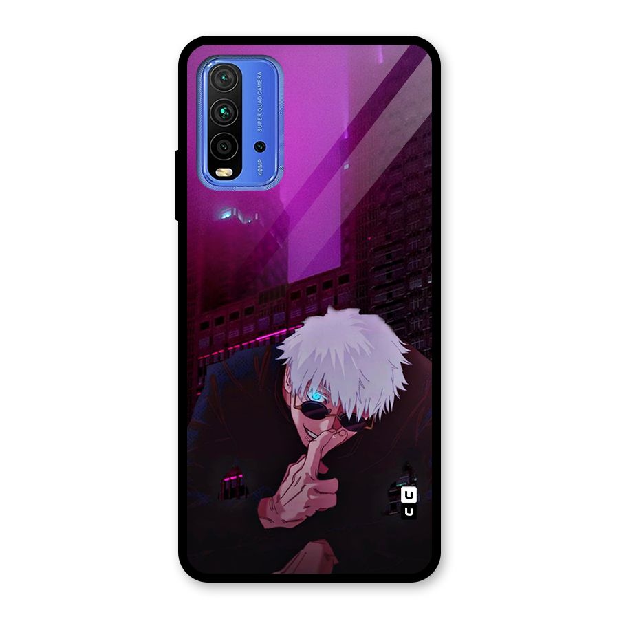 Gojo Sits Glass Back Case for Redmi 9 Power