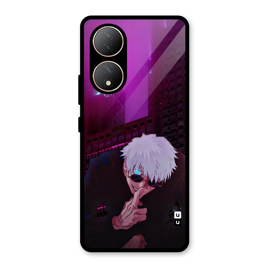 Gojo Sits Glass Back Case for Vivo T2