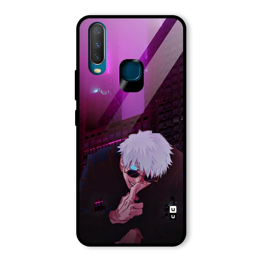 Gojo Sits Glass Back Case for Vivo U10