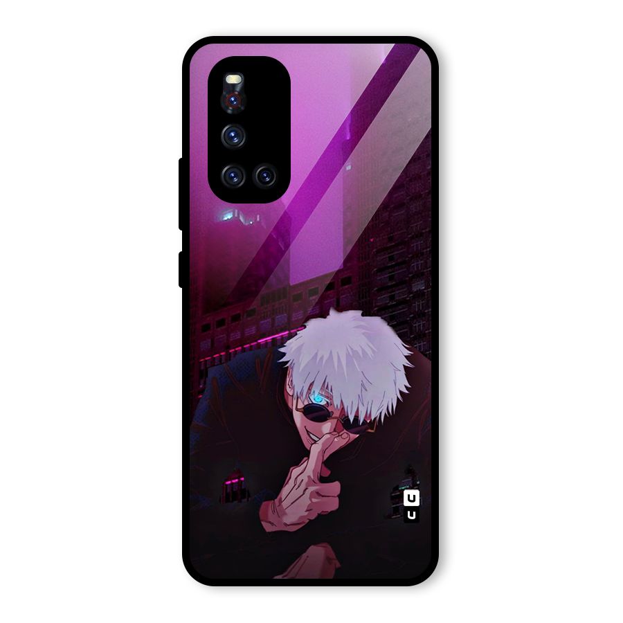 Gojo Sits Glass Back Case for Vivo V19