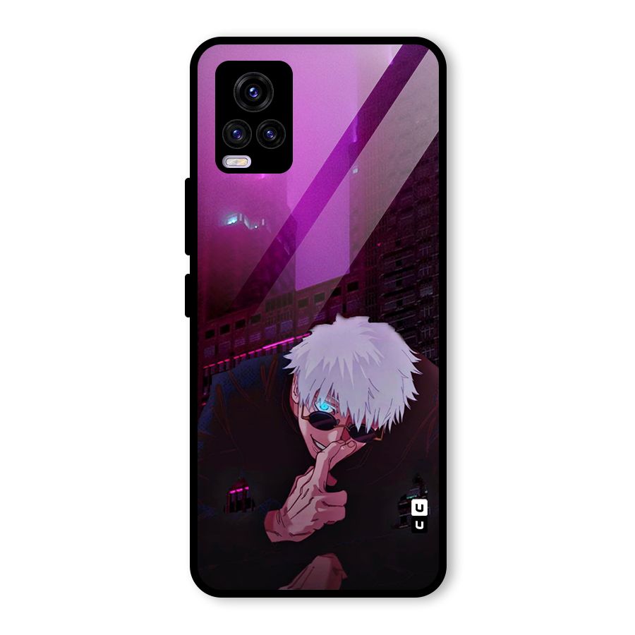 Gojo Sits Glass Back Case for Vivo V20