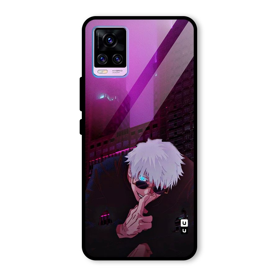 Gojo Sits Glass Back Case for Vivo V20 Pro