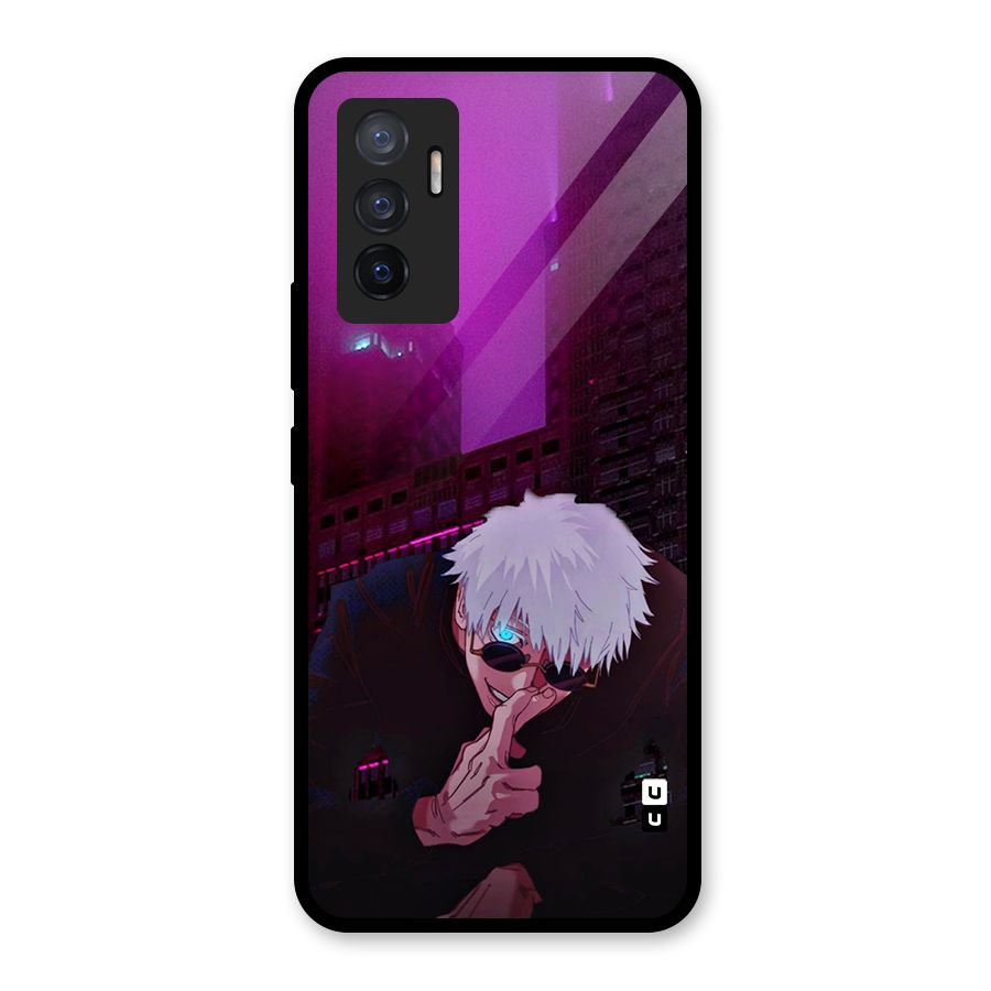 Gojo Sits Glass Back Case for Vivo V23e