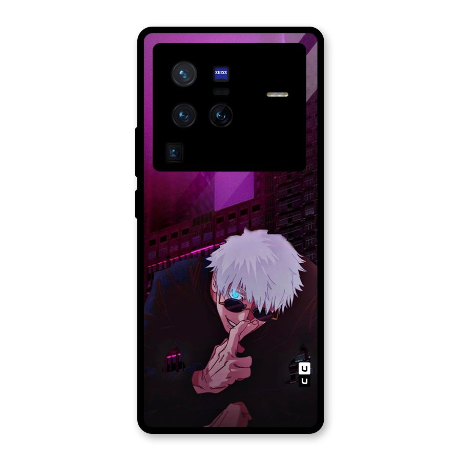 Gojo Sits Glass Back Case for Vivo X80 Pro