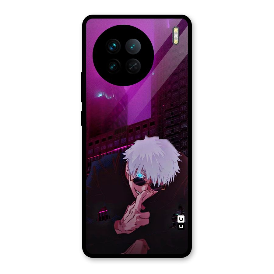 Gojo Sits Glass Back Case for Vivo X90