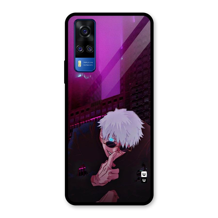 Gojo Sits Glass Back Case for Vivo Y51