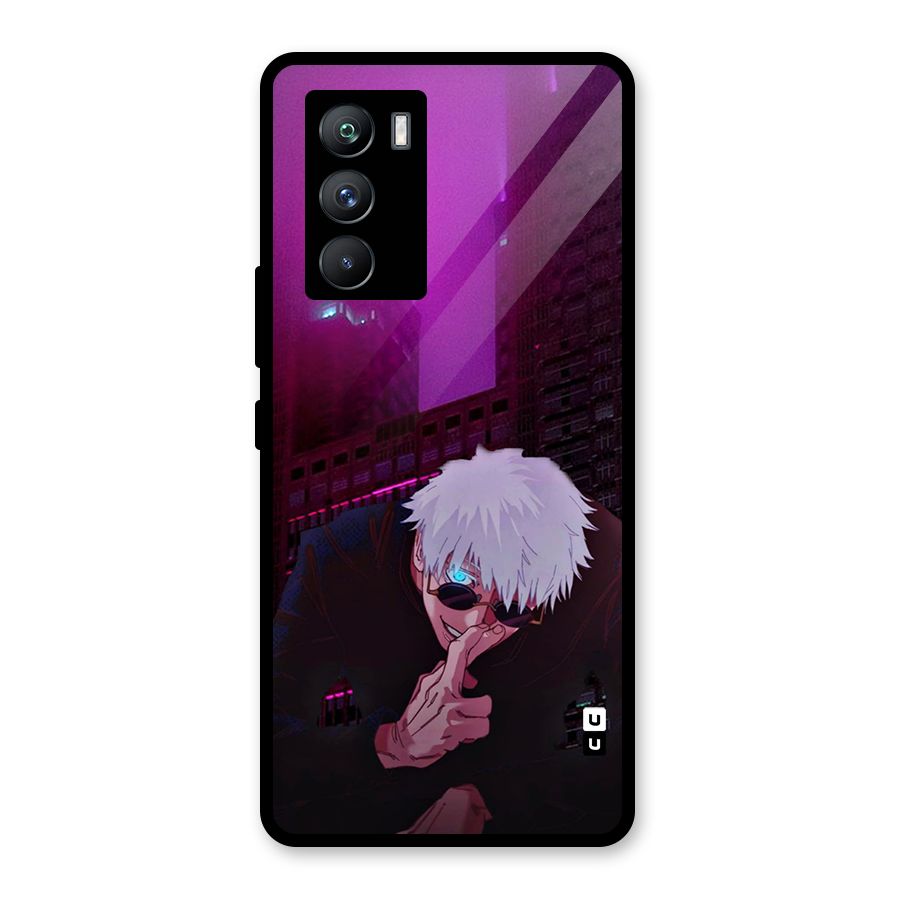 Gojo Sits Glass Back Case for Vivo iQOO 9 SE